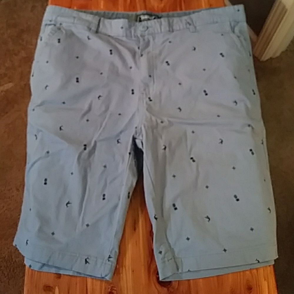 Twill Marlin print shorts size 38